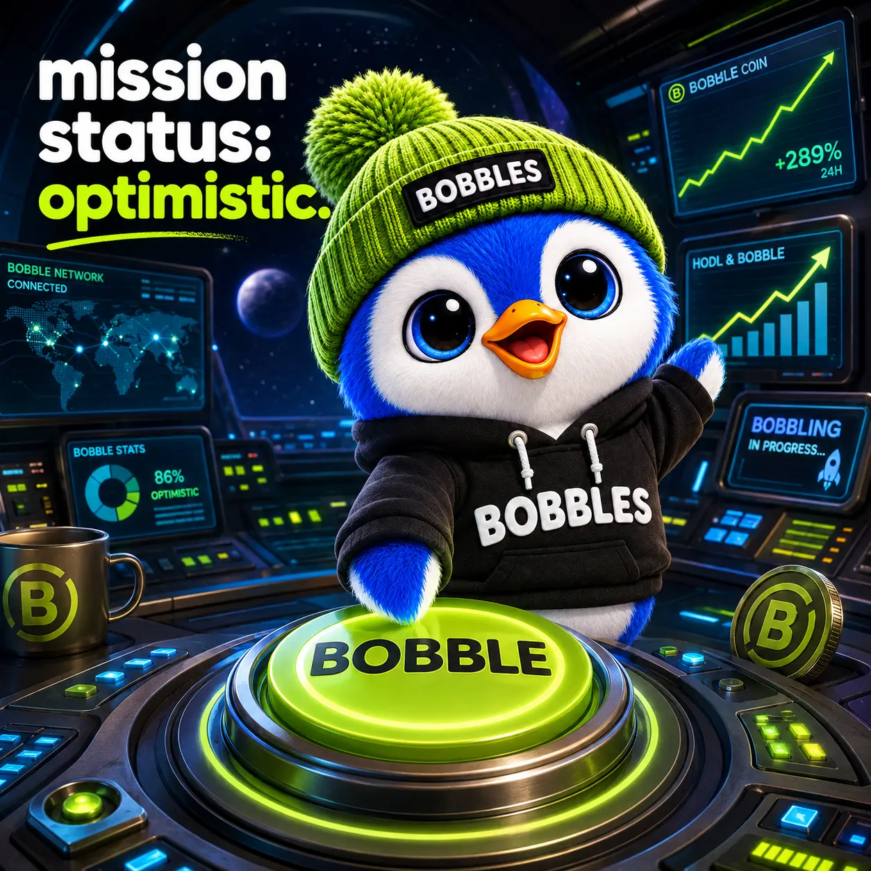 mission status: optimistic.