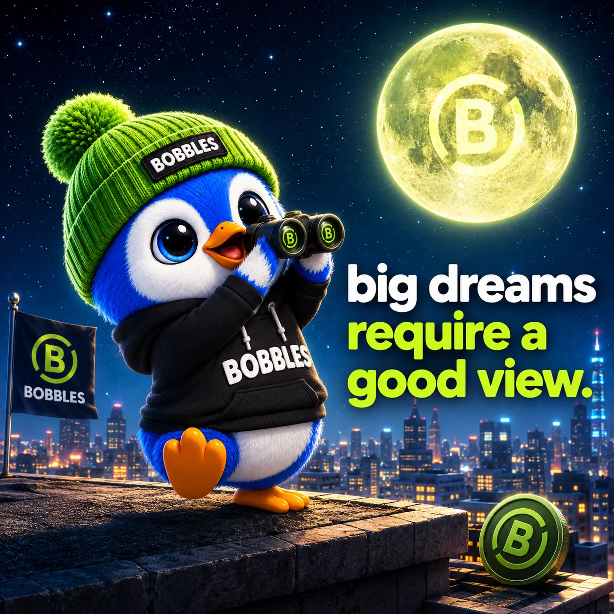 big dreams require a good view.